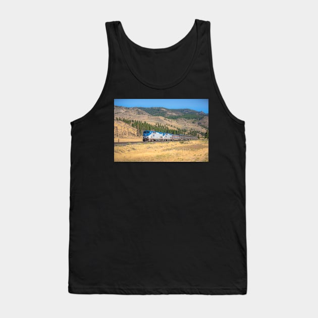 Amtrak's California Zephyr Tank Top by Bonita Vista Photography